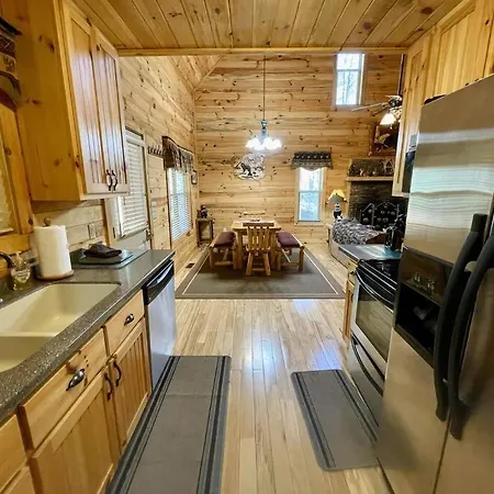 2 Bed Cabin Hot Tub Close To Helen #16 Exterior photo