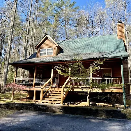 2 Bed Cabin Hot Tub Close To Helen #16 Exterior photo